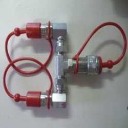 Embout bouteille 1 sortie (CO2 Gun) Att. rapide x Location/J