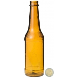 Bouteille Bière Brune 33 cl "Budweiser " résine cassable