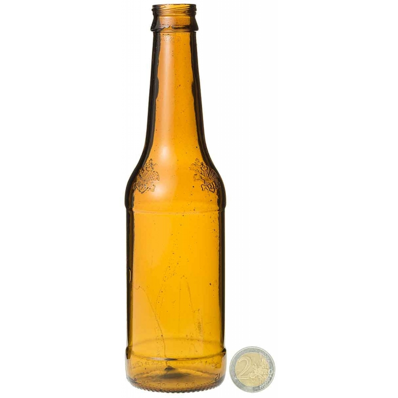 Bouteille Bière Brune 33 cl "Budweiser " résine cassable
