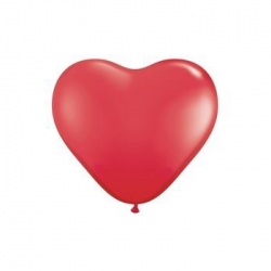 Ballon coeur rouge
