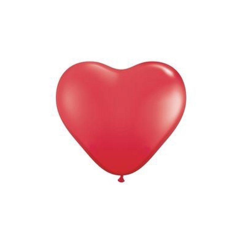 Ballon coeur rouge