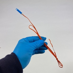 Allumeur électrique Méché fil Orange long. 1 m x l'unité -PF