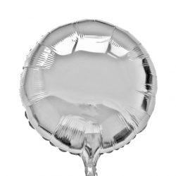 Ballons mylar argent