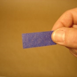 Confettis rectangulaires 2 x 5 cm BLEUS ROY