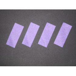 Confettis rectangulaires 2 x 5 cm Violets x 1 kg Ignifugés -cf