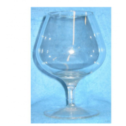 Verre à  Cognac Transparent en résine cassable