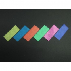 Confettis rectangulaires 2 x 5 cm Multicolores
