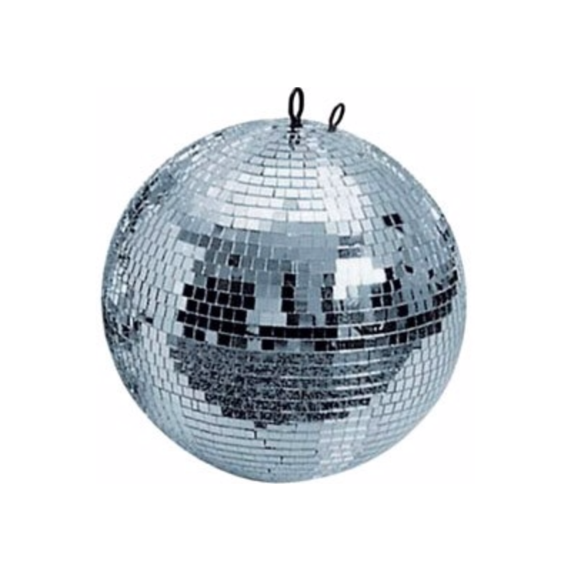 Boule Disco à Facettes Or (20cm) -  par