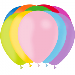 Ballons multicolores