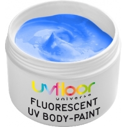 Crème Fluo Bodypaint Bleu 45 ml (pour le corps) -Uf