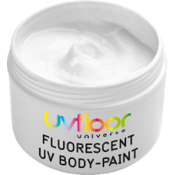 Crème Fluo Bodypaint Blanc 45 ml (pour le corps) -Uf