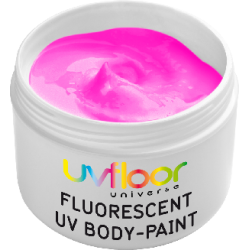 Crème Fluo Bodypaint Rose 45 ml (pour le corps) -Uf