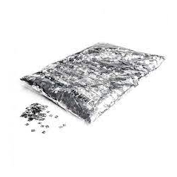 Confettis forme Carré 6x6 mm Métal Argent Ignif. x 1 kg - MF