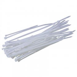 Collier de Serrage Rilsan Plastic Blanc Gm 36,8 cm x 100 units