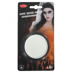 Maquillage faralo Crème Blanc 14 gr déguisements -PP-HALLOWEEN
