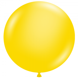 Ballons Ø 43 cm Jaunes Citron x l'unité