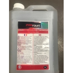 Hazer fluid : Liquide fumée brouillard x 5 Litres