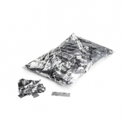 Confettis Rectangulaires 17x55 mm Métal Argent x 1 kg - MF