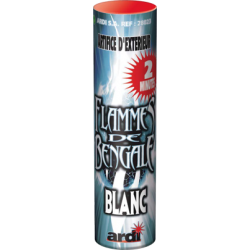 Flamme de Bengale 2 mn Blanche (Ar.)