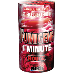 fumigene 1 mn rouge