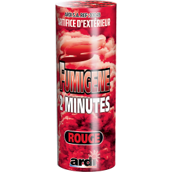 fumigene 2 mn rouge