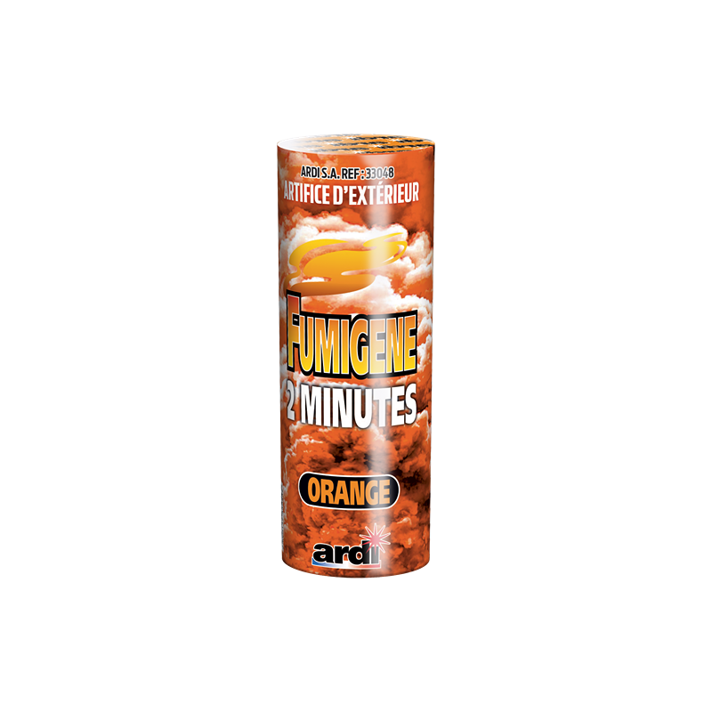 fumigene 2 mn orange