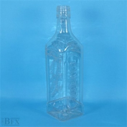 Bouteille Téquila transparente - Résine cassable