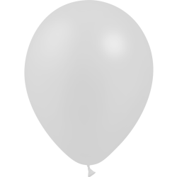 Ballons Ø 30 cm Argent nacrés x 100 units