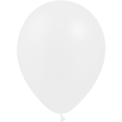Ballons Ø 30 cm Blancs nacrés x 100 units