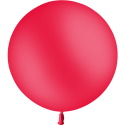 Grands ballons rouges