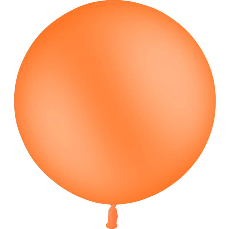 Grands ballons orange