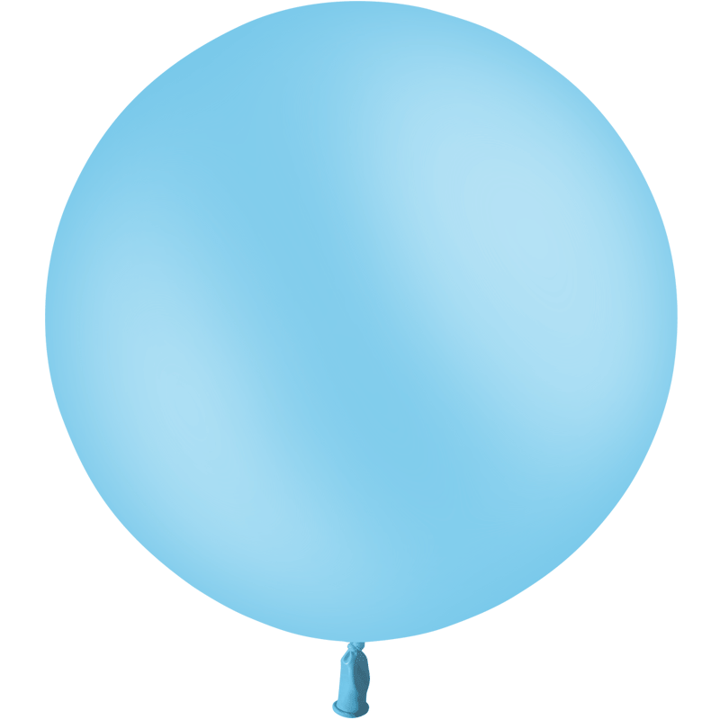 Grands ballons bleus ciel