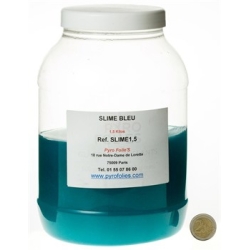 Slime - couleur Bleue - Pot de 1,5 kg