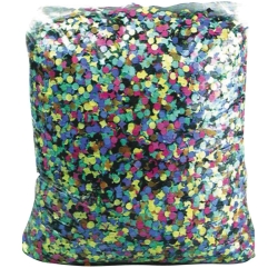 Mini confettis de Carnaval  Luxe Multi x sac de 10 kilosSans Poussières)