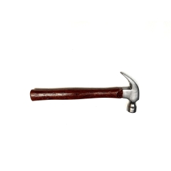 Marteau arrache clou en Latex manche bois foncé 33cm
