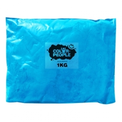 Poudre Holi bleu - Sachet de 1 kg