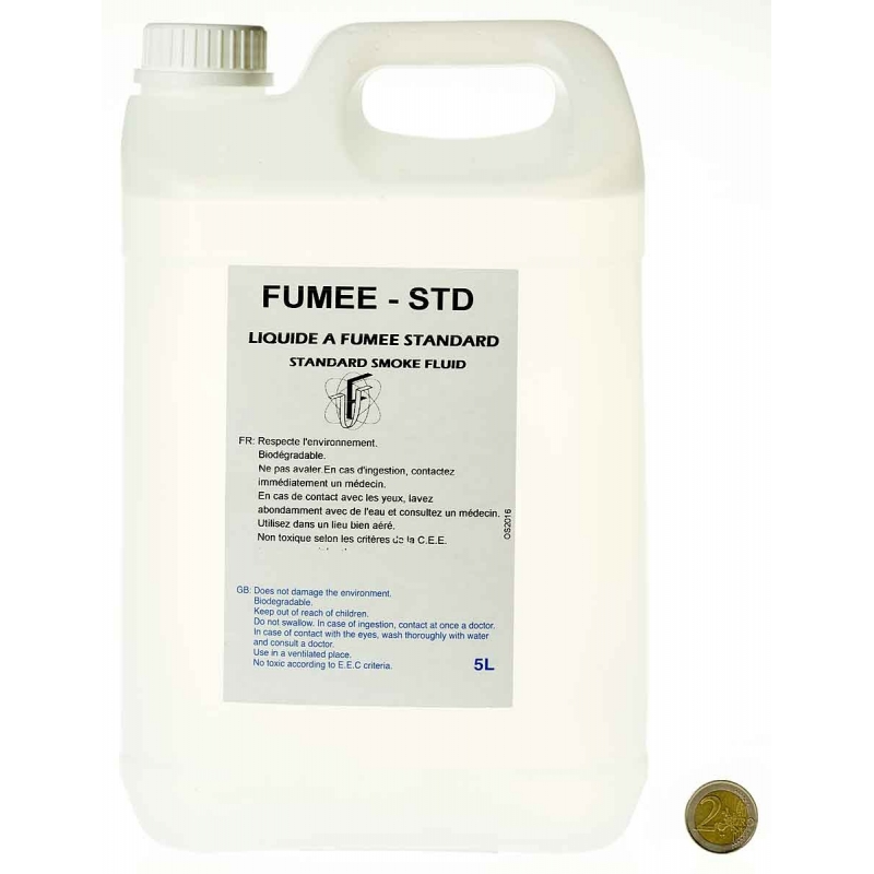 Standard fluid : Liquide à fumée Standard x 5 litres