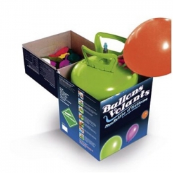 Bouteille hélium compressé jetable pour 30 ballons 9pouces. Vendu sans  ballon - 39,00 € - CA-36250XS - - SonoLens