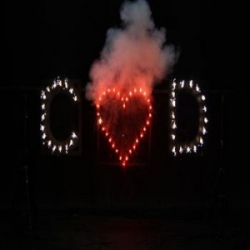 Coeur : Armature Décoration pyrotechnique