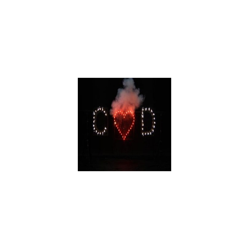 Coeur : Armature Décoration pyrotechnique